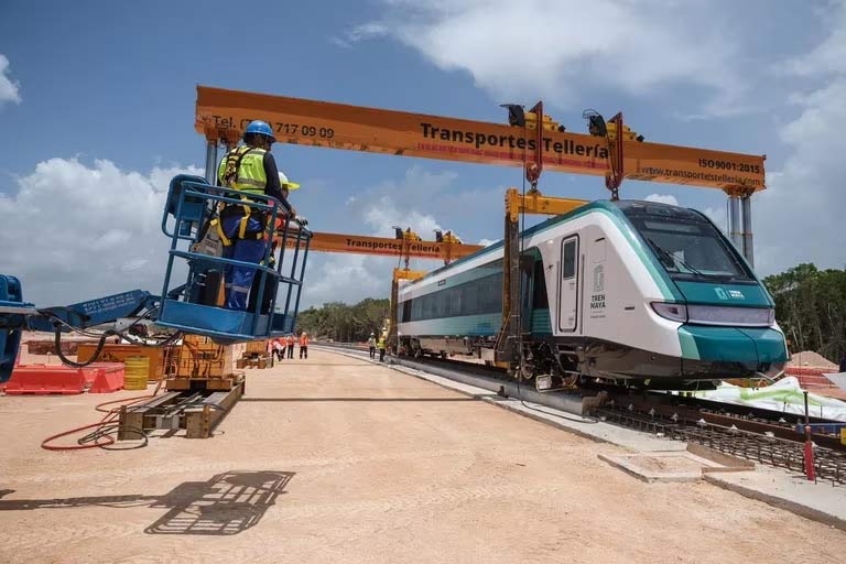 Construcción tren maya con aplicación BIM